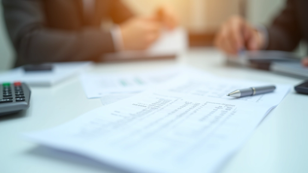 Close-up of financial spreadsheet showing asset categories with numbers and calculations highlighted in columns